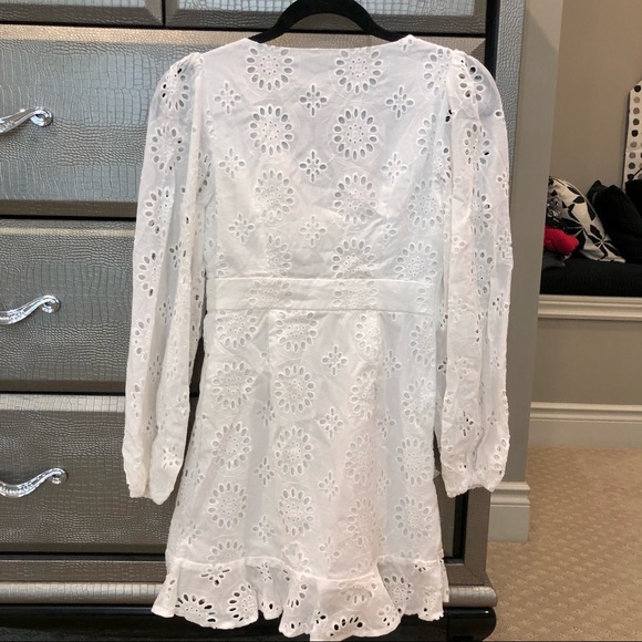 White mini dress - Picture 3 of 4